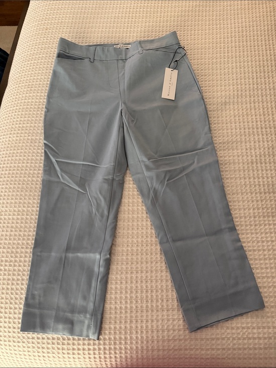 Madison d’Amelie Pants - Women's Light Blue Cropped Dress Pants